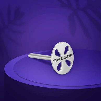 Disc pedichiură drept din metal Pododisc Staleks │PRO M
