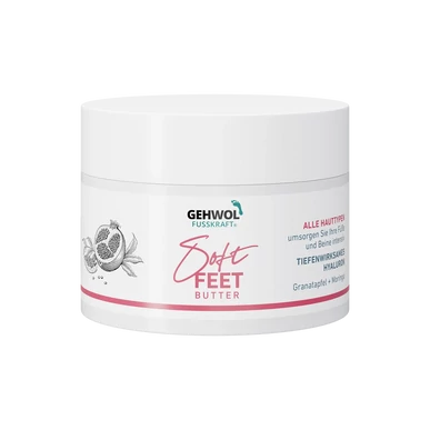 Unt pentru piele uscată GEHWOL FUSSKRAFT® Soft Feet cu rodie și moringa, 100 ml