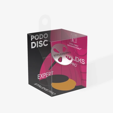 Disc pedichiură drept din metal Pododisc Staleks 