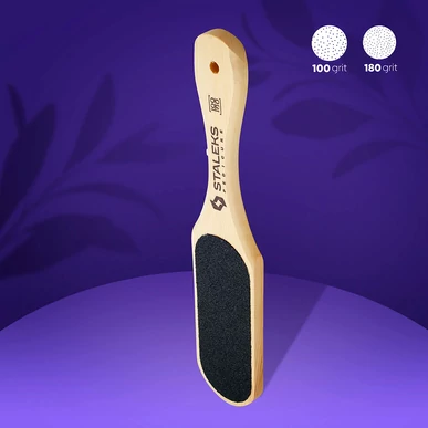 Pilă pedichiură din lemn STALEKS│ Beauty &amp; Care 10/1