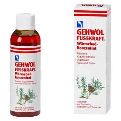 Concentrat de baie pentru picioare cu efect de încălzire GEHWOL FUSSKRAFT®, 150 ml