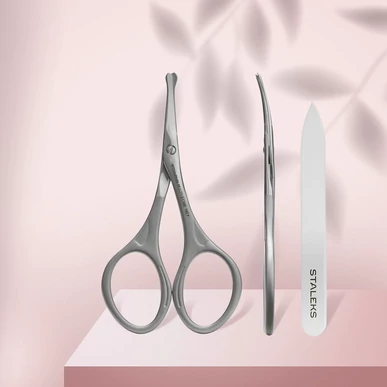 Set forfecuță și pilă unghii copii Staleks 10/7 │ BEAUTY &amp; CARE