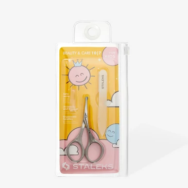 Set forfecuță și pilă unghii copii Staleks 10/7 │ BEAUTY &amp; CARE