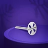Imagine 1/4 - Disc pedichiură drept din metal Pododisc Staleks │PRO S