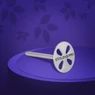 Imagine 1/2 - Disc pedichiură drept cu tijă prelungită Pododisc Staleks
